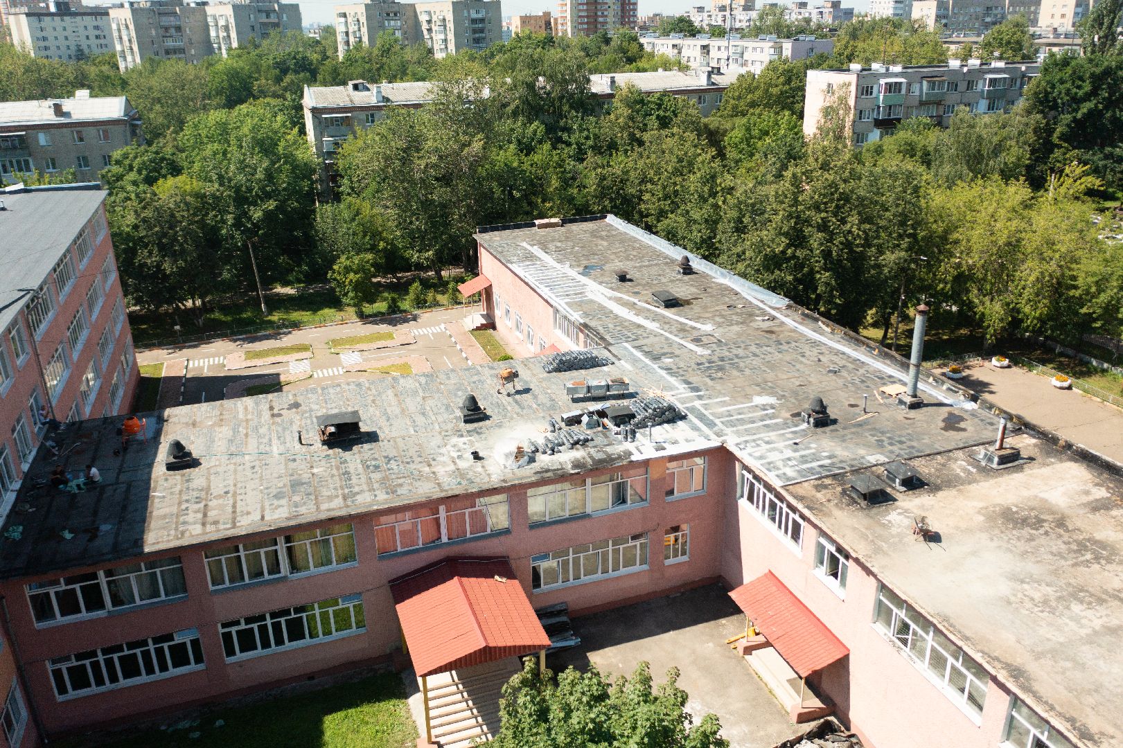 лыткарино, образование, ремонт кровли,