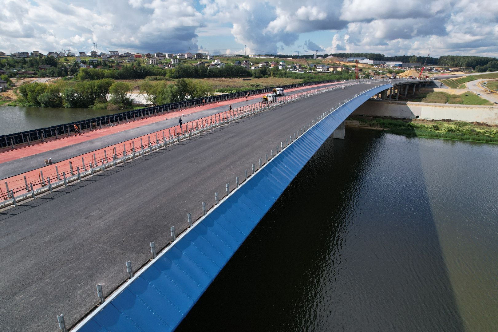 видео с коптера, юла, трасса, дороги, строительство, ленинский,