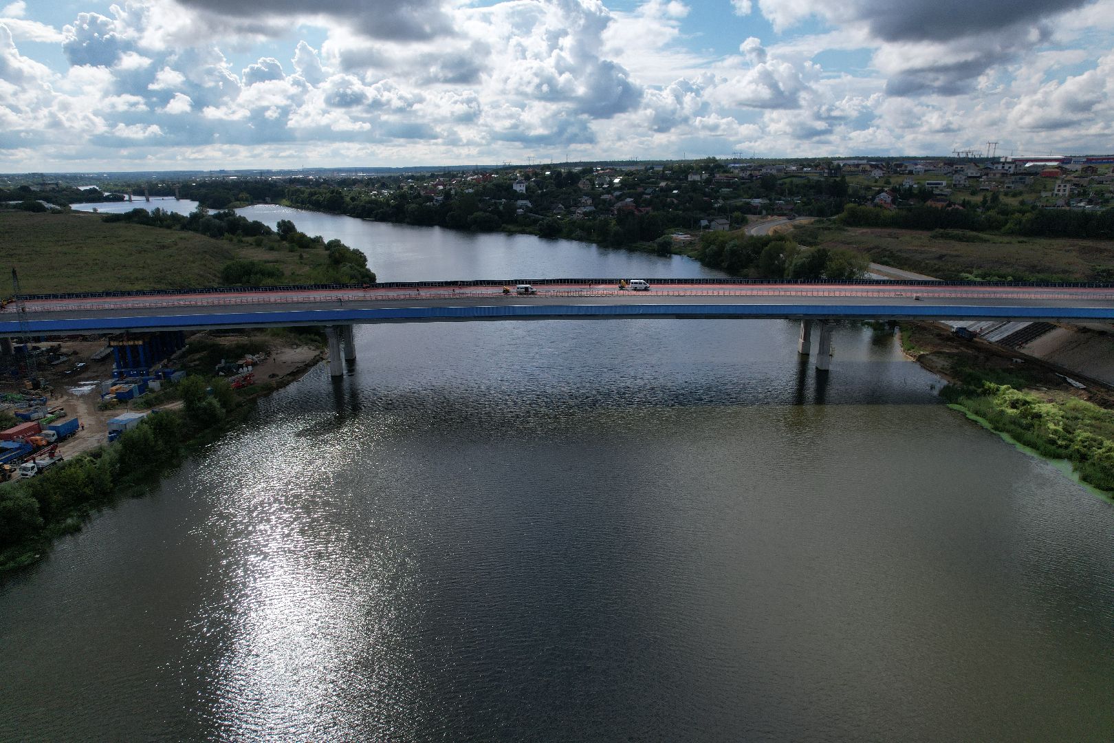 видео с коптера, юла, трасса, дороги, строительство, ленинский,