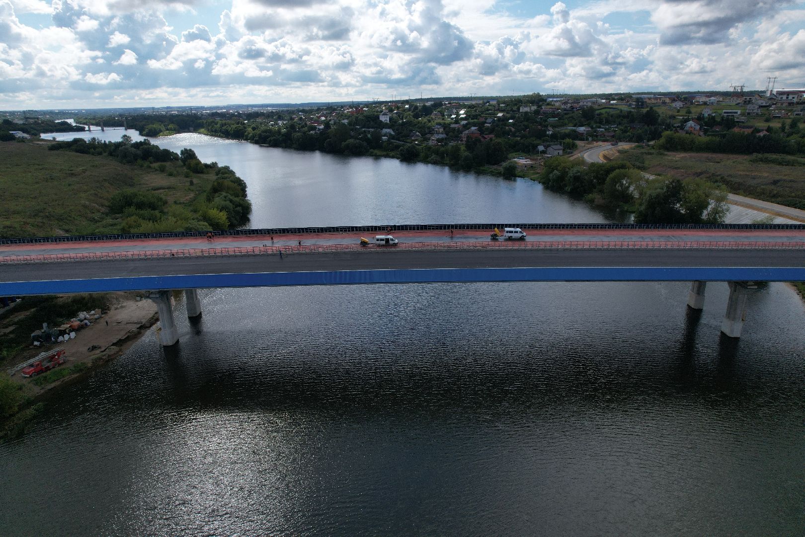 видео с коптера, юла, трасса, дороги, строительство, ленинский,