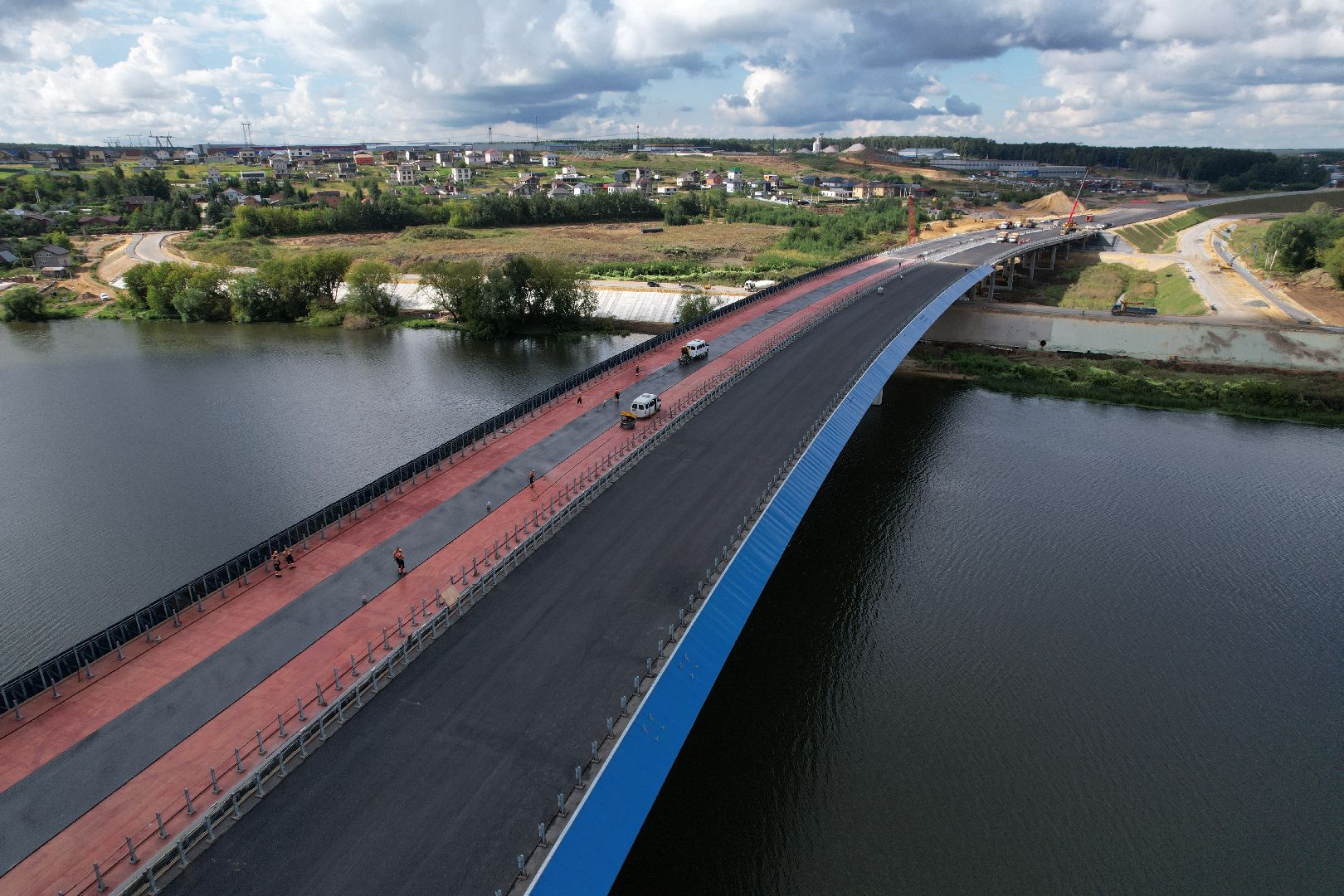 видео с коптера, юла, трасса, дороги, строительство, ленинский,