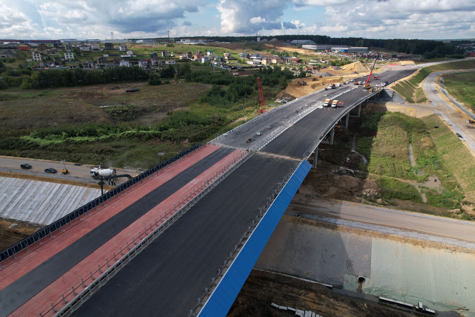 видео с коптера, юла, трасса, дороги, строительство, ленинский,