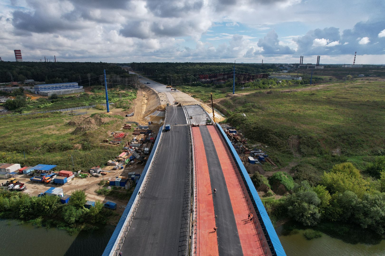 видео с коптера, юла, трасса, дороги, строительство, ленинский,