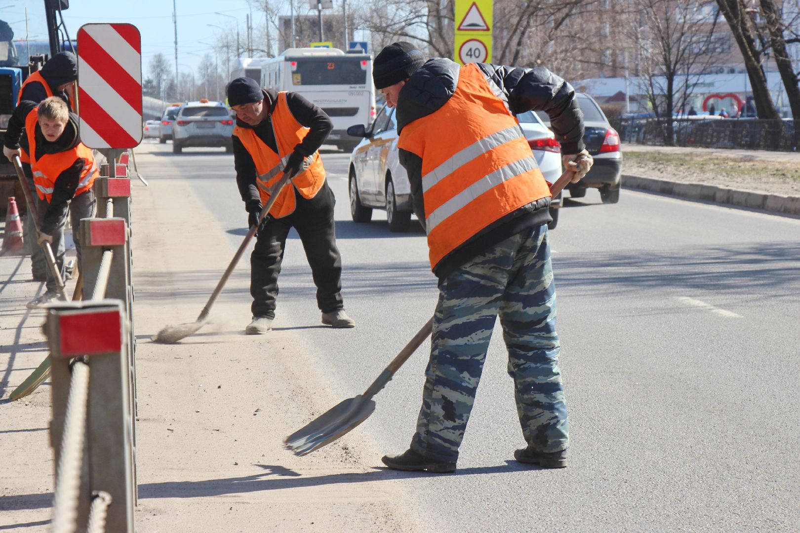 Лобня, благоустройство, дороги