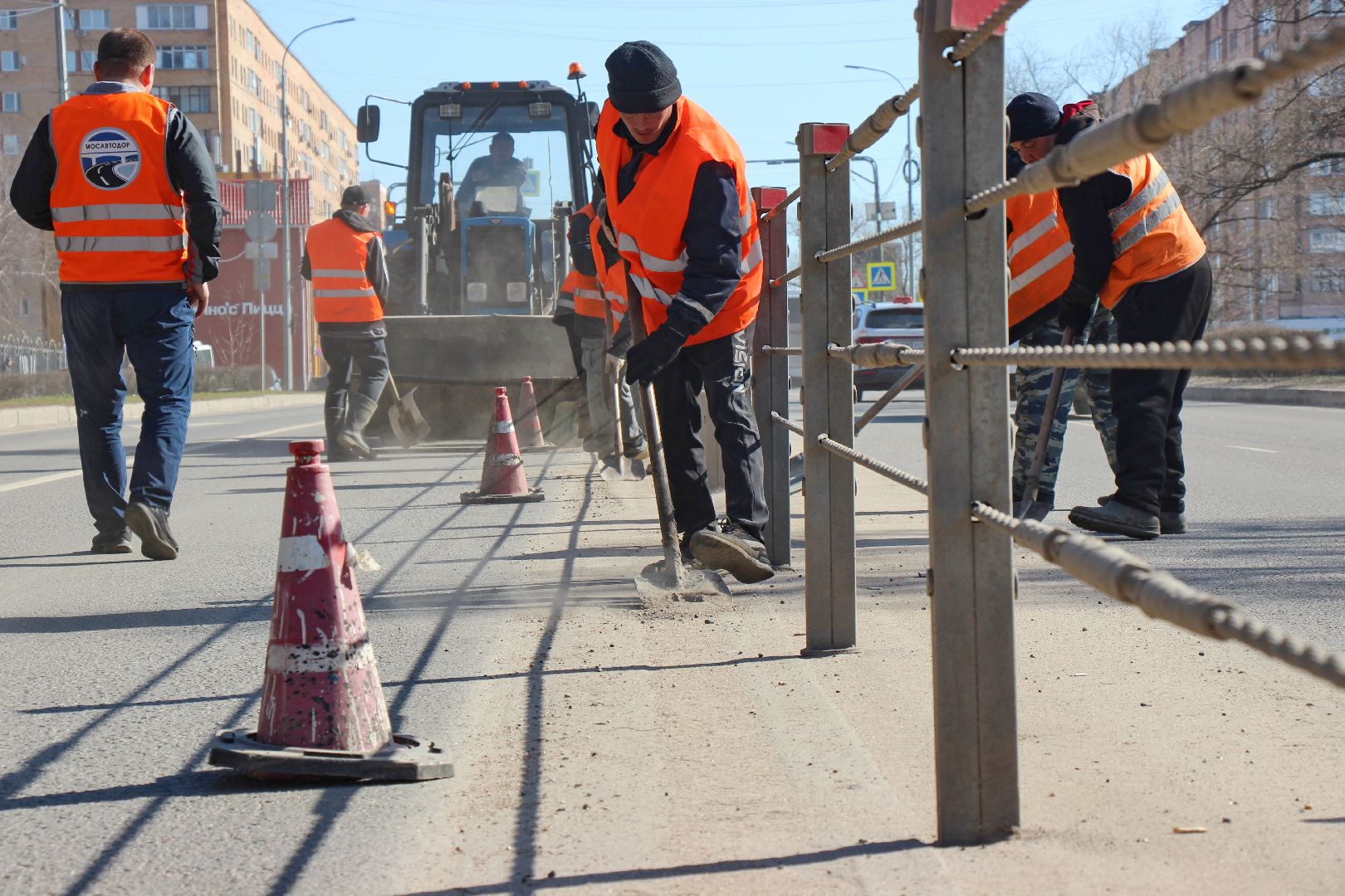 Лобня, благоустройство, дороги