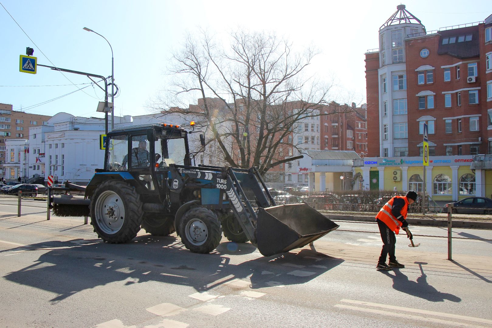 Лобня, благоустройство, дороги