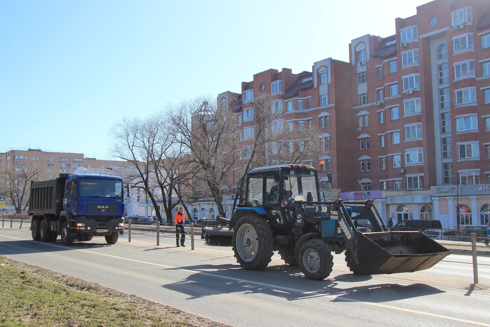 Лобня, благоустройство, дороги