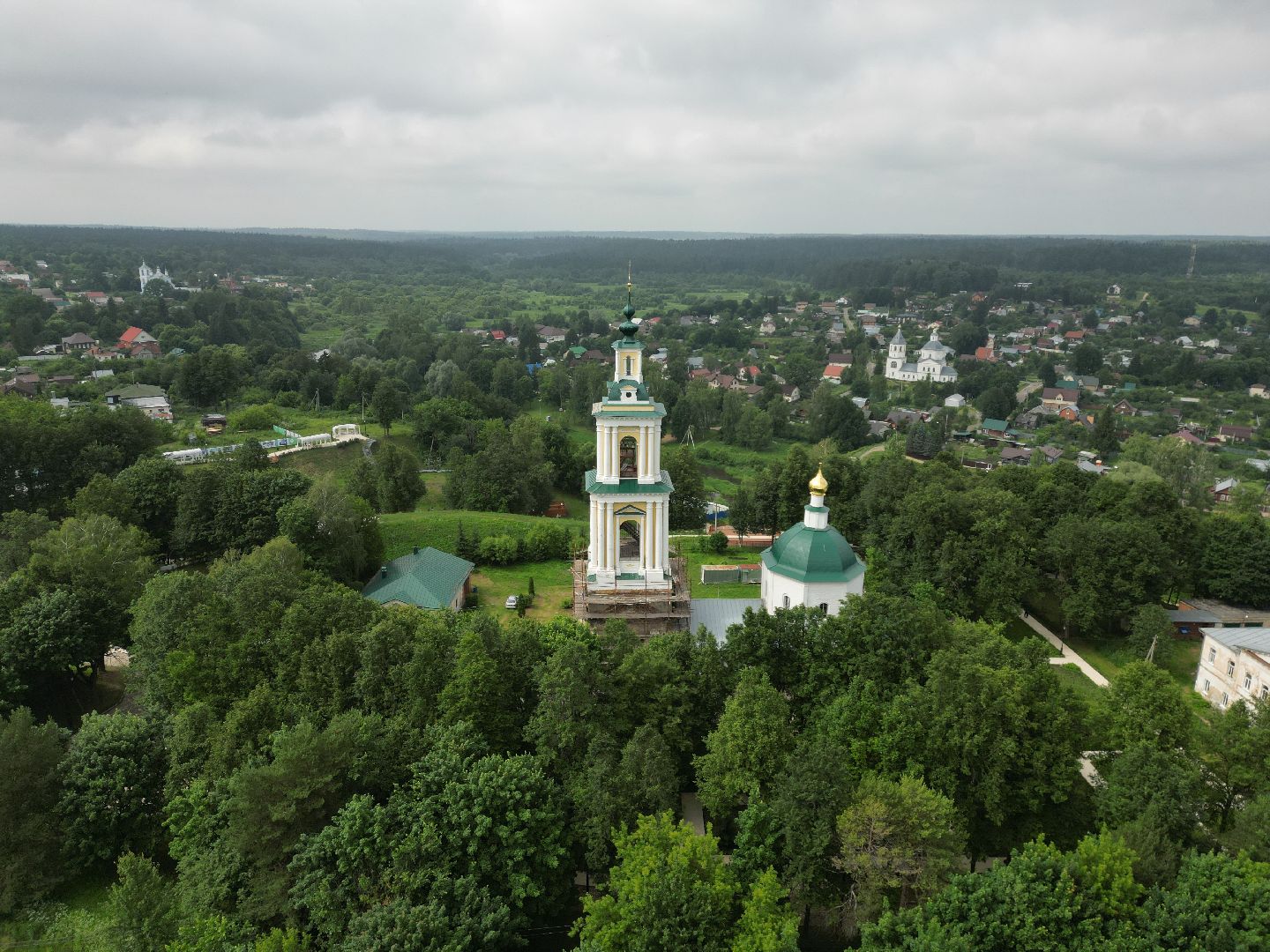 видео с коптера, верея, благоустройство, города,