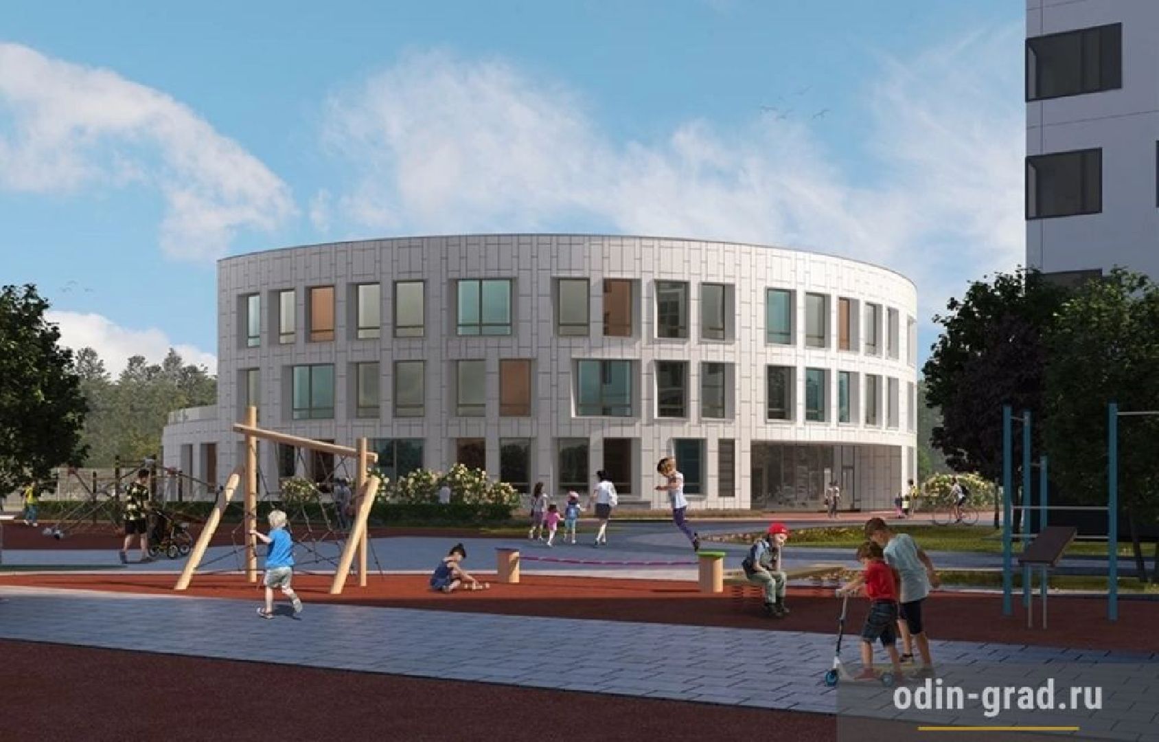 Одинцово, строительство, детсад,