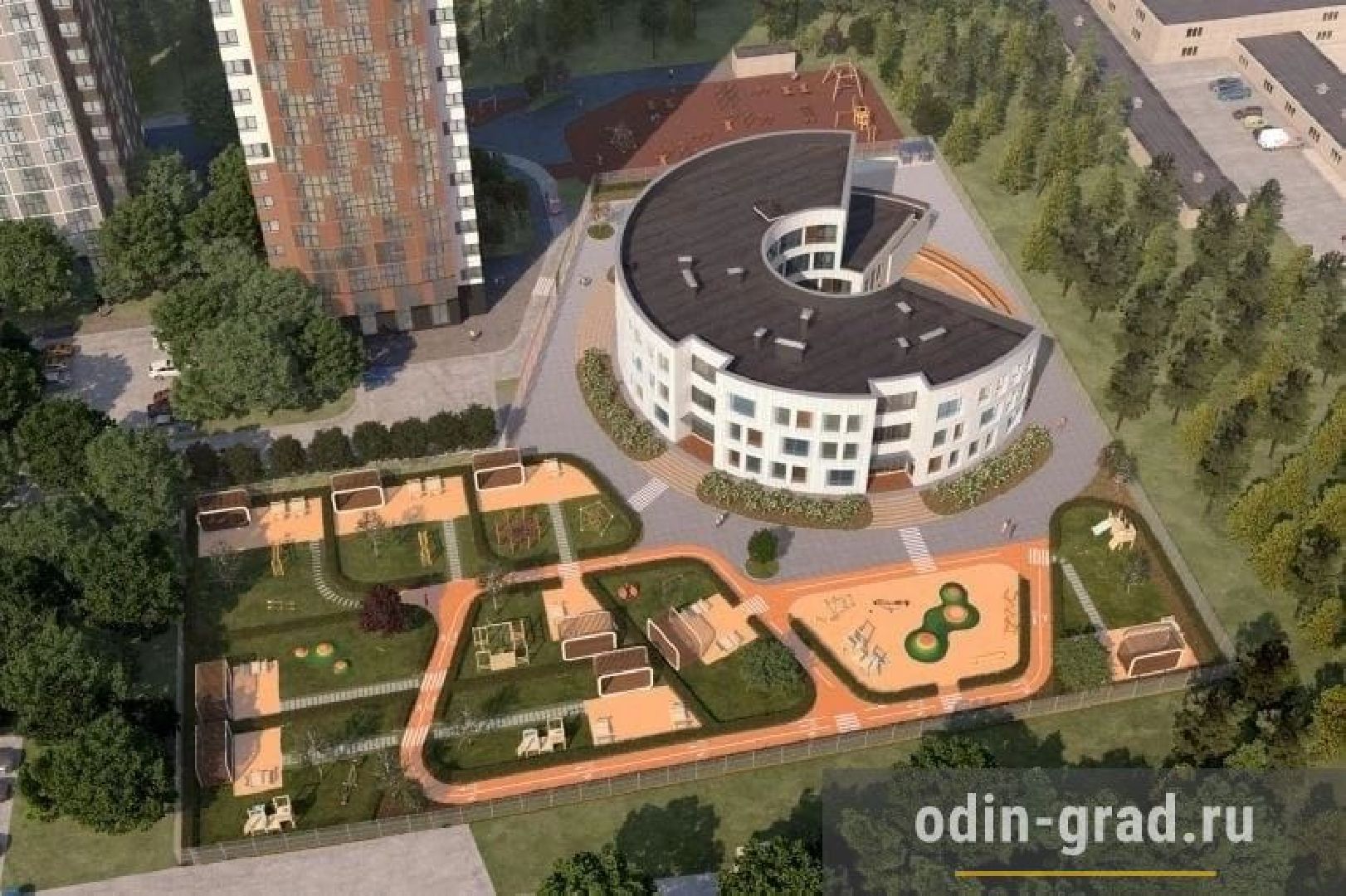 Одинцово, строительство, детсад,