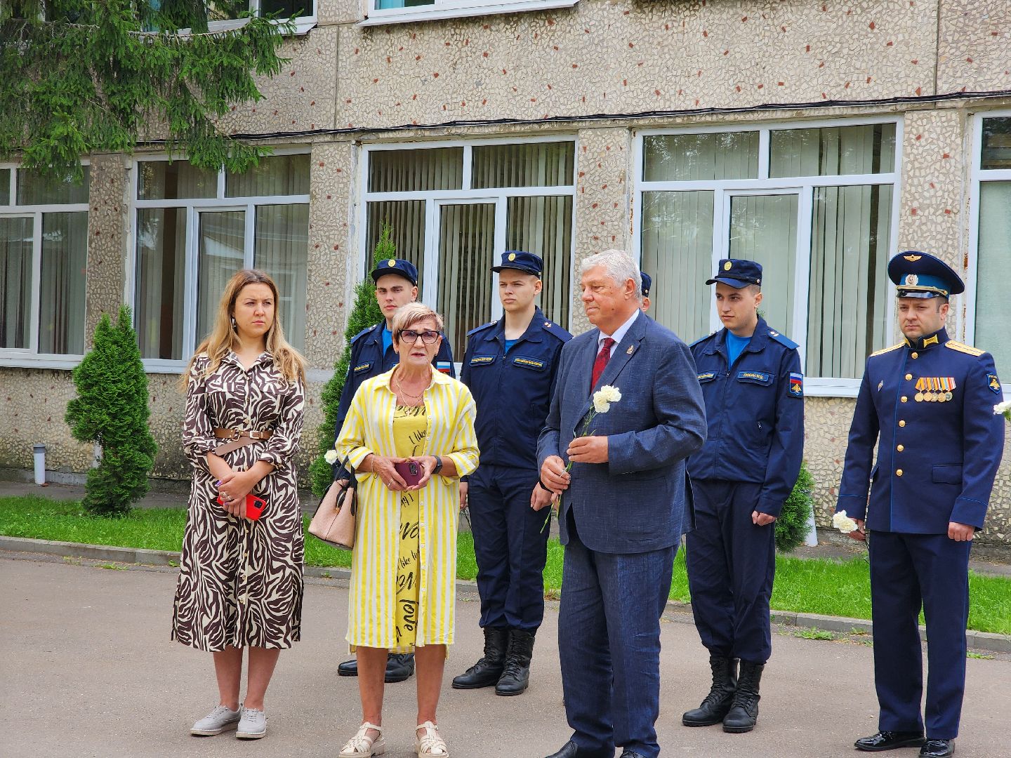 ногинск, митинг, день военно-воздушных сил, общество, жители, ветераны, летчики, школа,