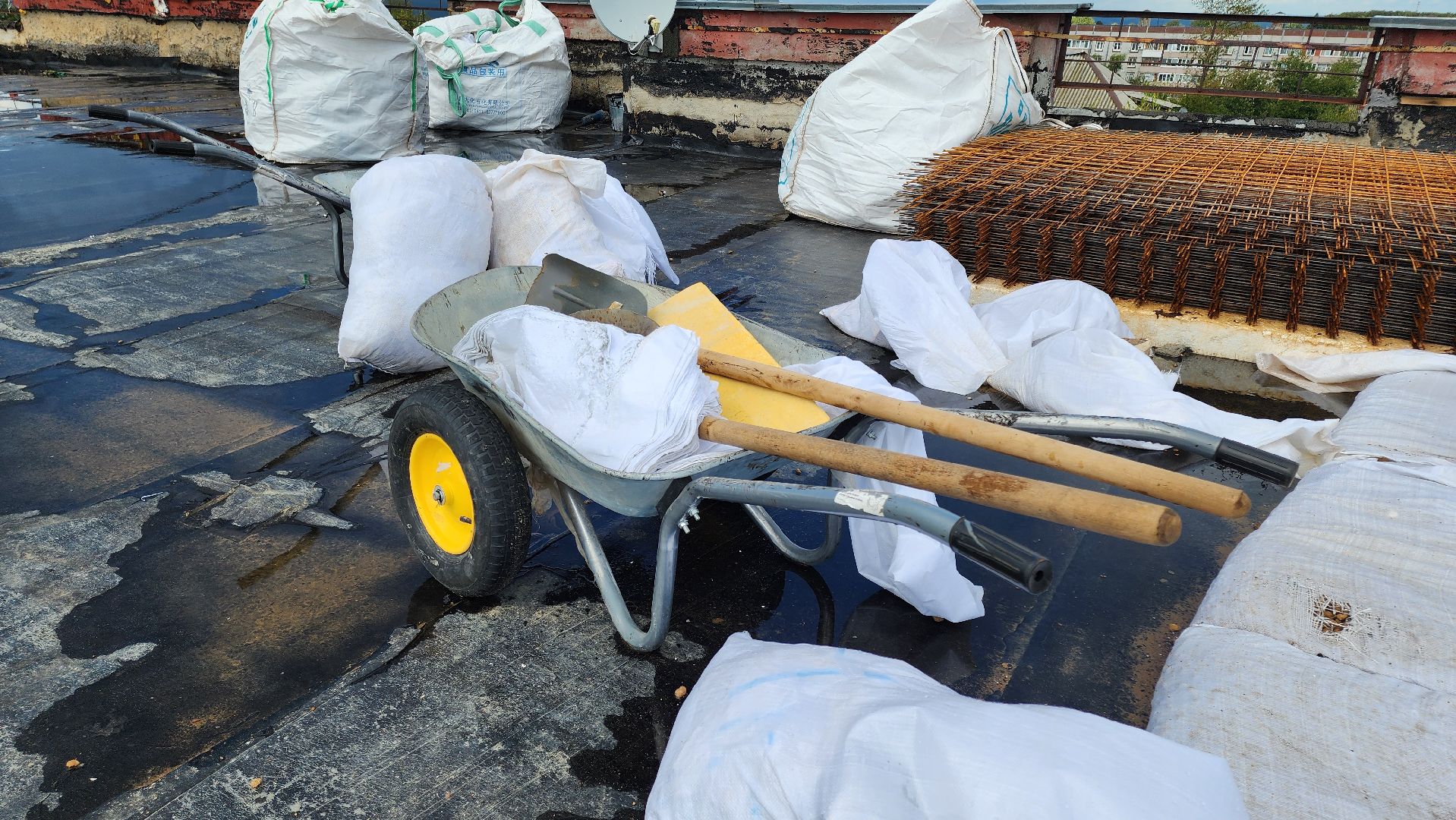 кашира, капитальный ремонт, ремонт кровли, ремонт фасада, заливка стякжи, демонтажные работы,