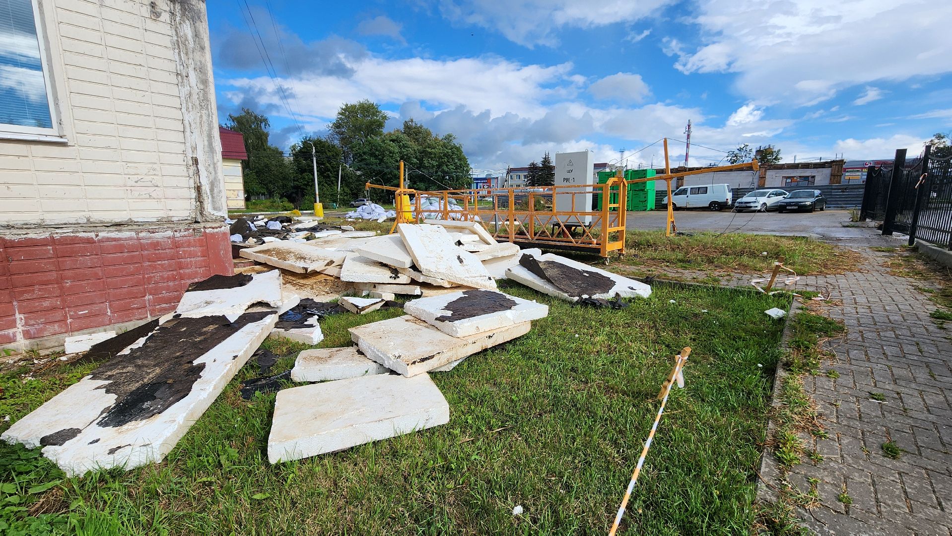 кашира, капитальный ремонт, ремонт кровли, ремонт фасада, заливка стякжи, демонтажные работы,