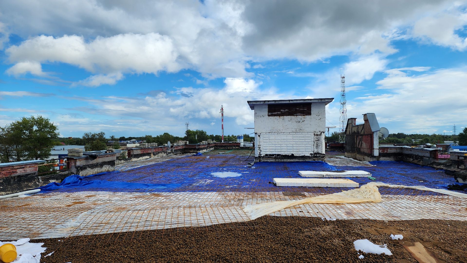 кашира, капитальный ремонт, ремонт кровли, ремонт фасада, заливка стякжи, демонтажные работы,