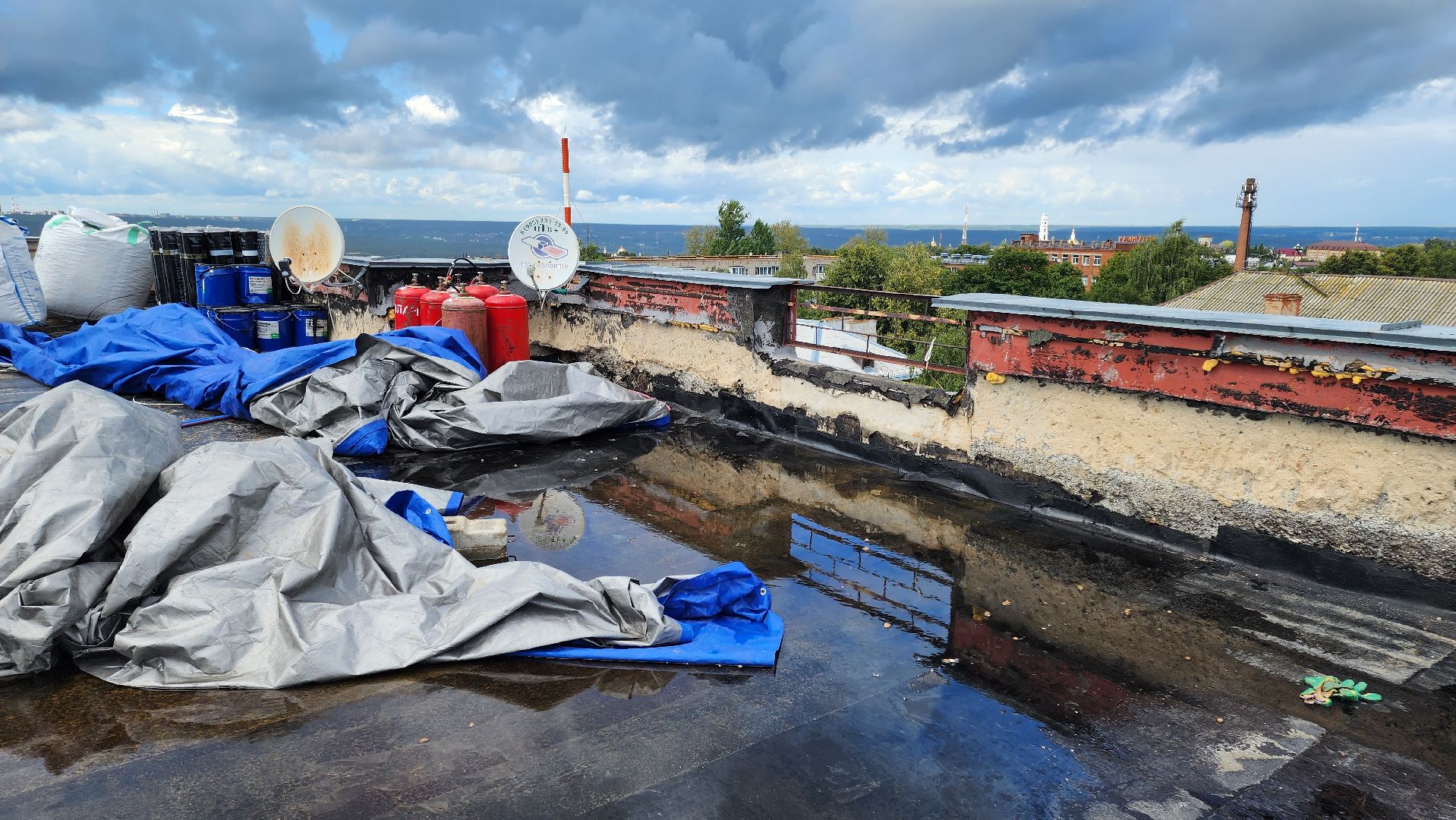 кашира, капитальный ремонт, ремонт кровли, ремонт фасада, заливка стякжи, демонтажные работы,