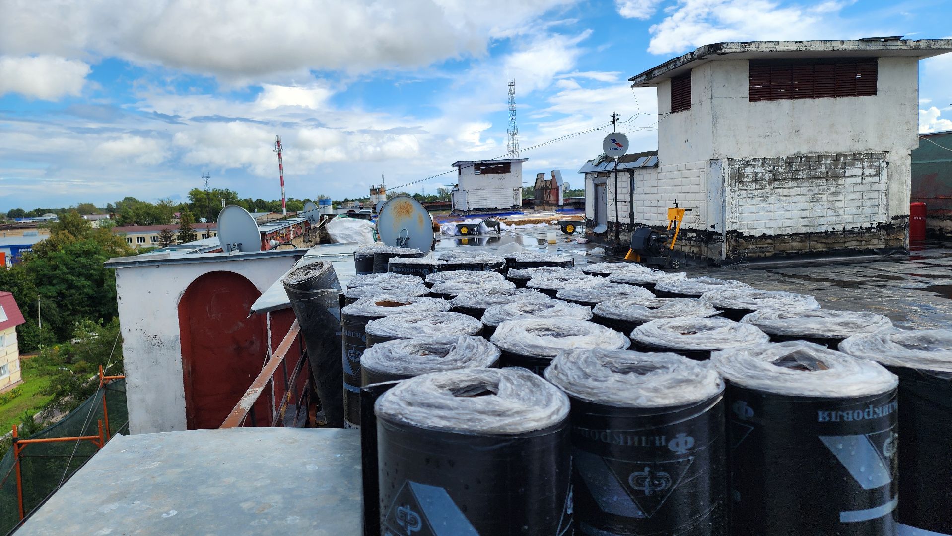 кашира, капитальный ремонт, ремонт кровли, ремонт фасада, заливка стякжи, демонтажные работы,