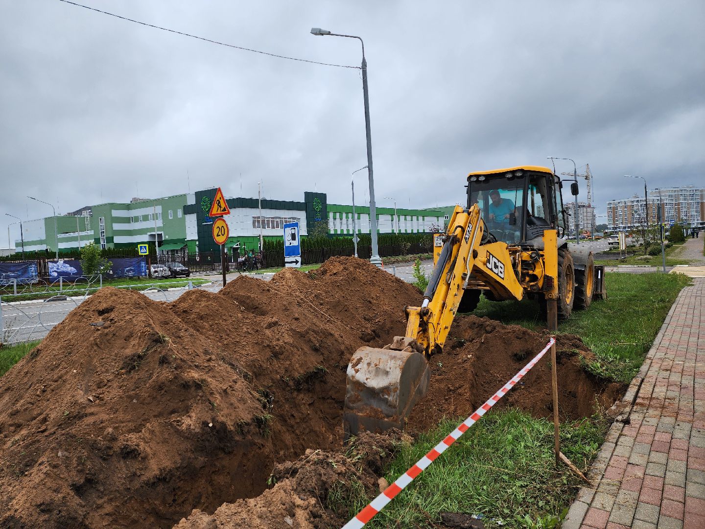 Дубна, ОЭЗ Дубна, Благоустройство, Парковки,