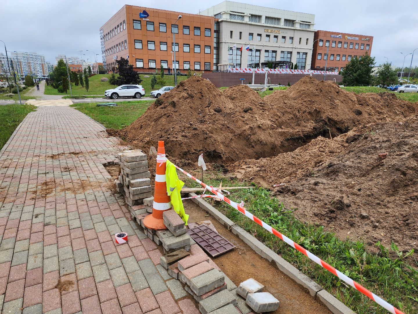 Дубна, ОЭЗ Дубна, Благоустройство, Парковки,