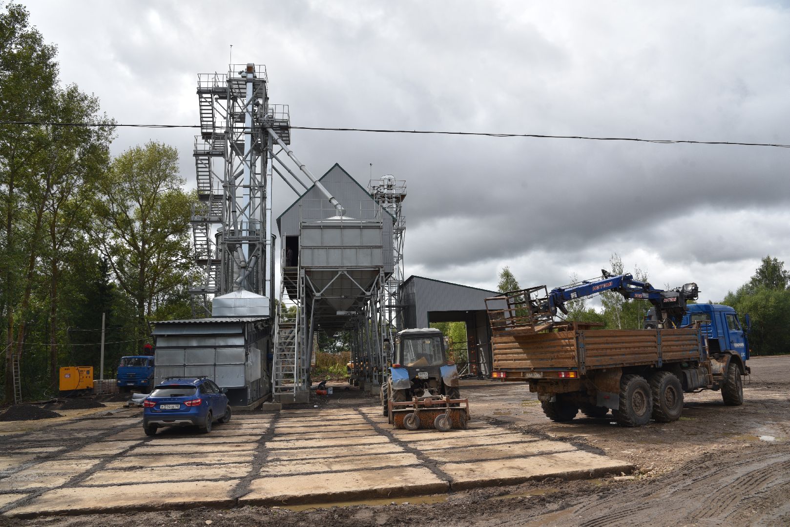 лотошино, ушаково, сельское хозяйство, агрокомплекс, зерно,