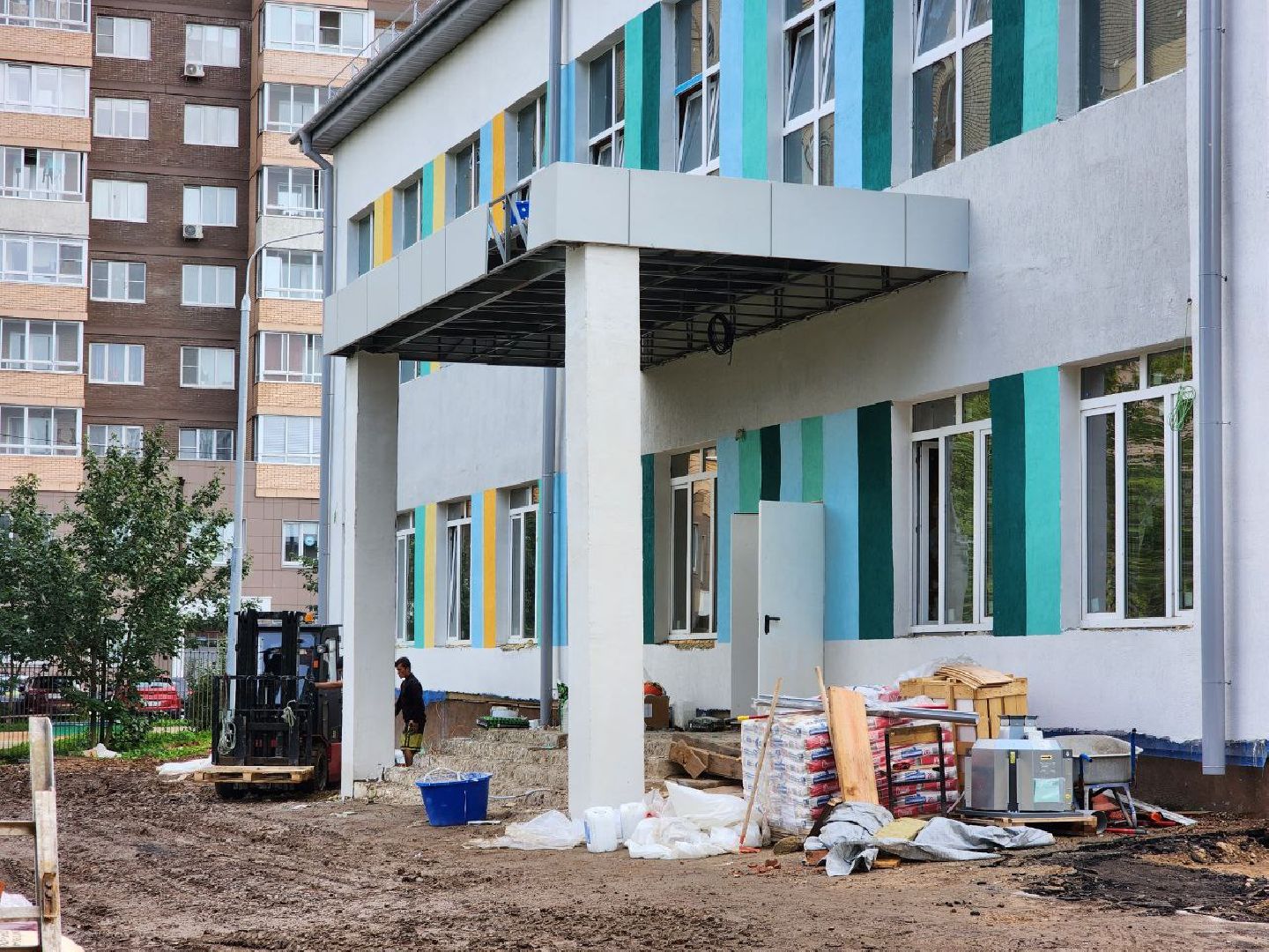 Солнечногорск, Ремонт школы, Капитальный ремонт, Ученики, Учителя,