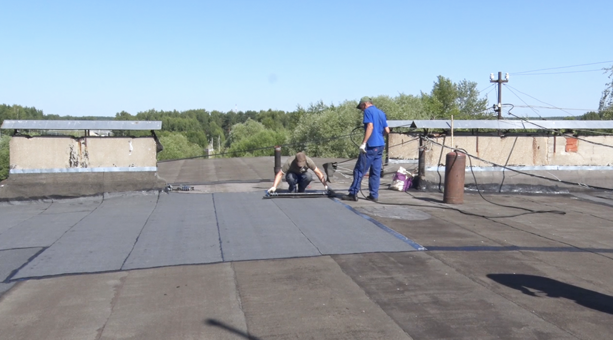 Клин, общество, ЖКХ, ремонт кровель,