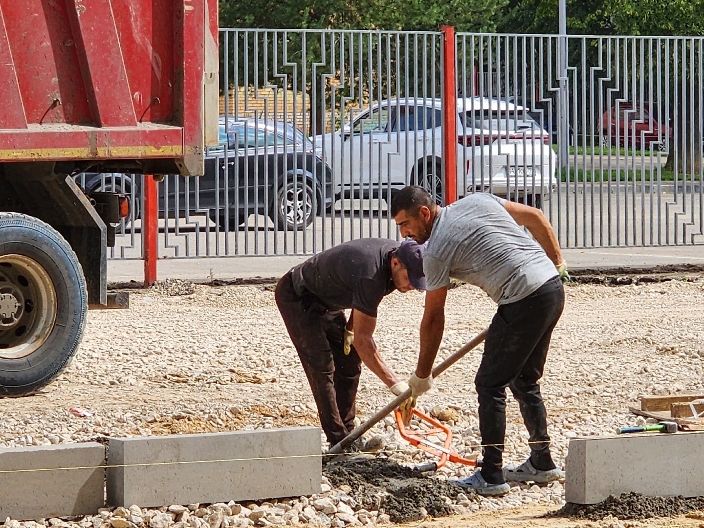 Чехов, улица Лопасненская, благоустройство двора, формирование комфортной городской среды, парковки, проезды, тротуары,