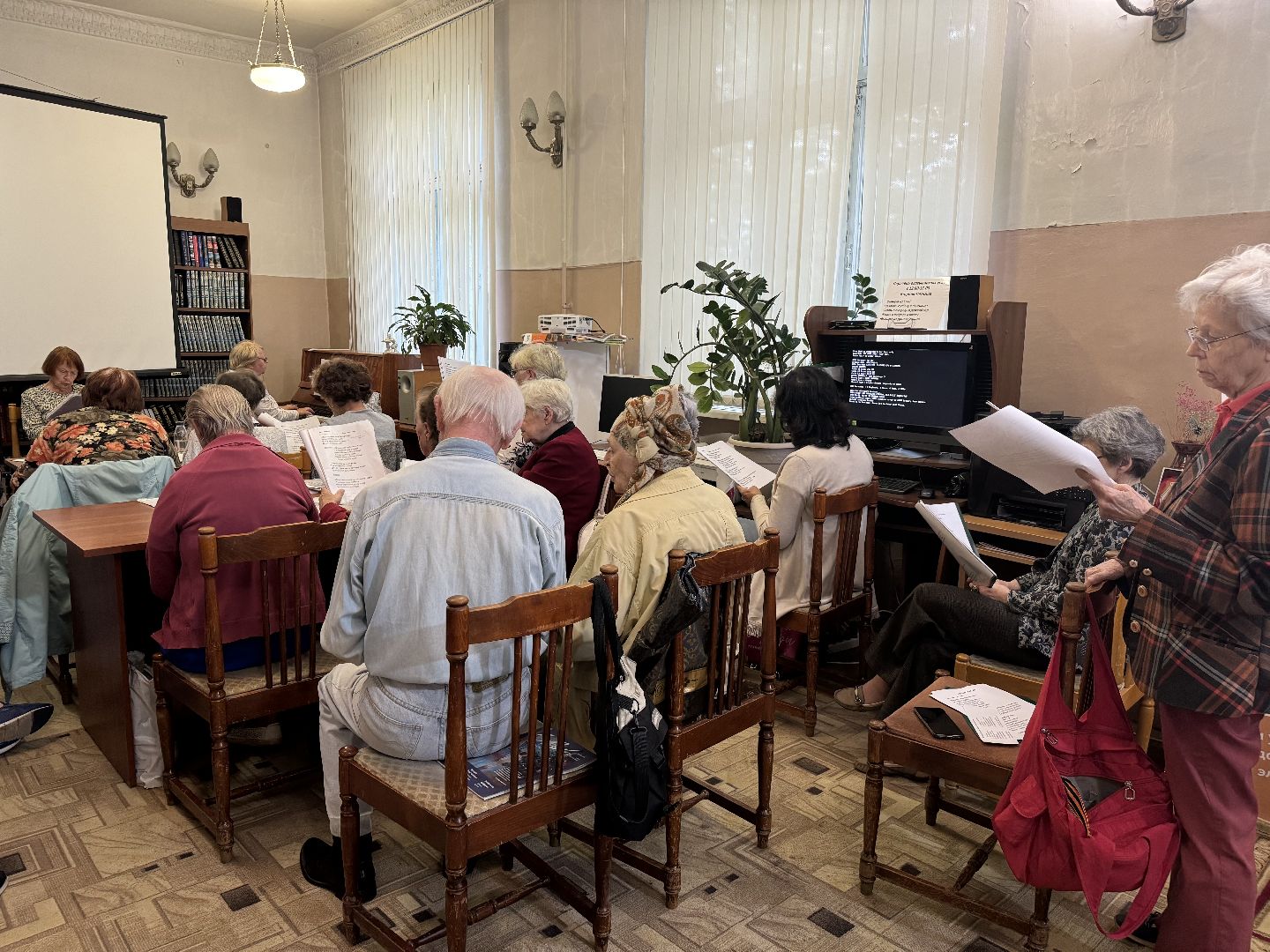 фрязино, библиотека, музыка, старшее поколение,