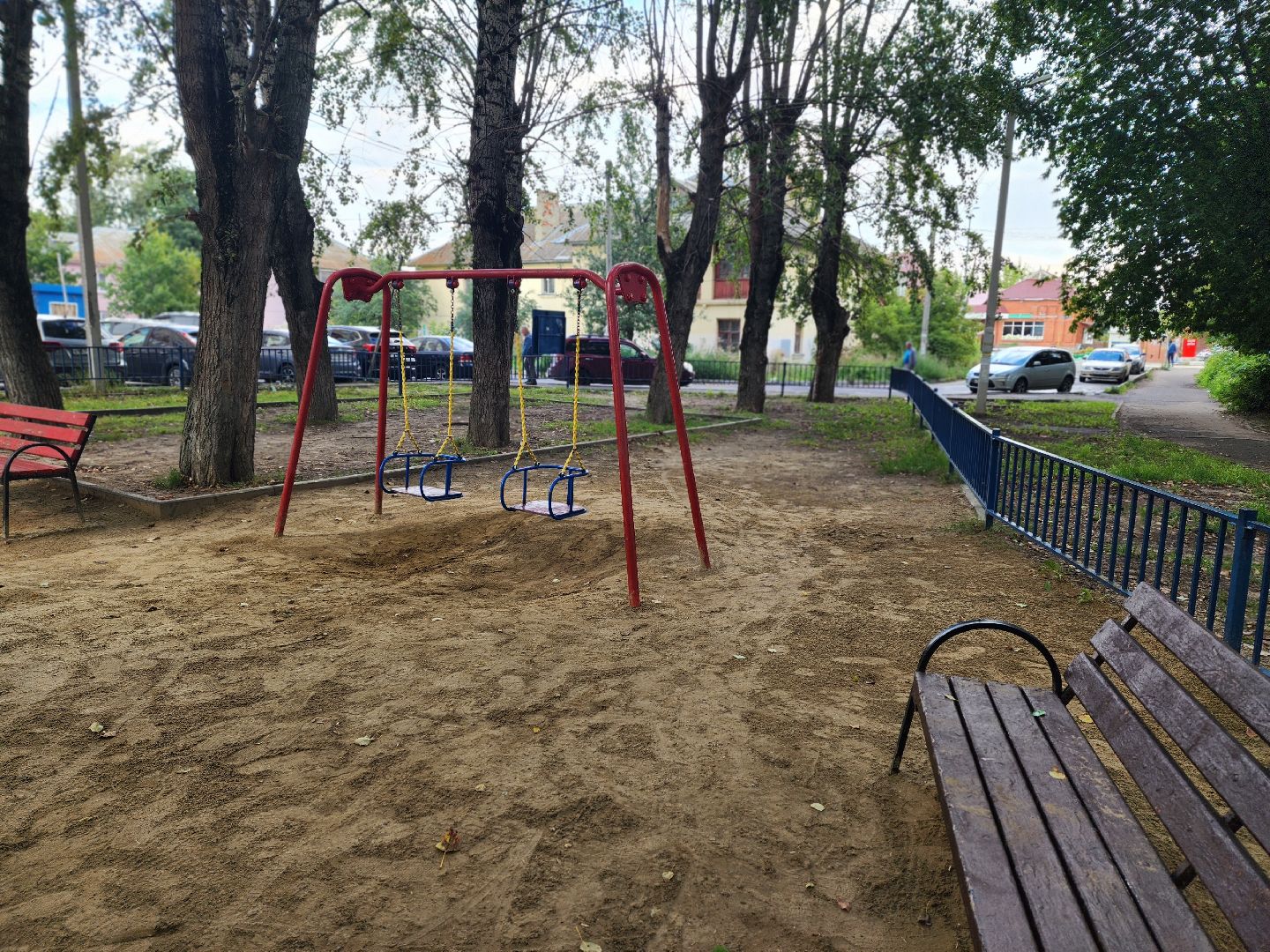 воскресенск, ремонт, детские площадки,