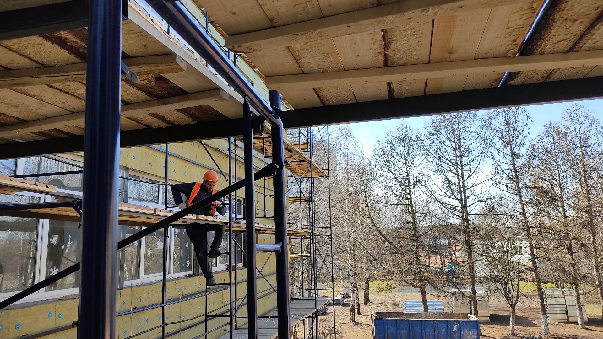 Лобня, строительство, школа