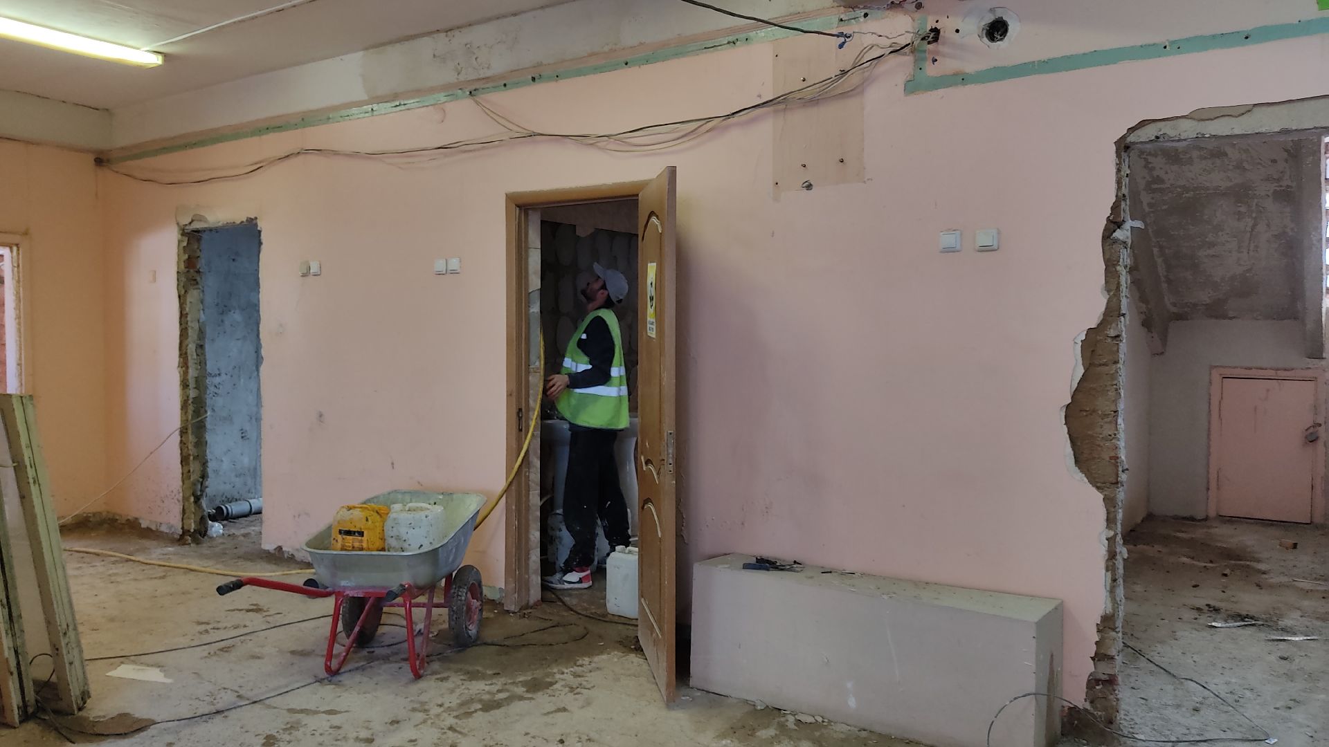 Лобня, строительство, школа