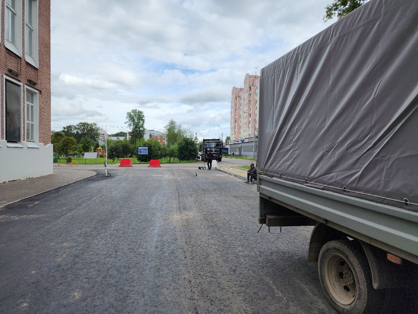 благоустройство, Зимний театр Орехово-Зуево, орехово-зуевский округ,