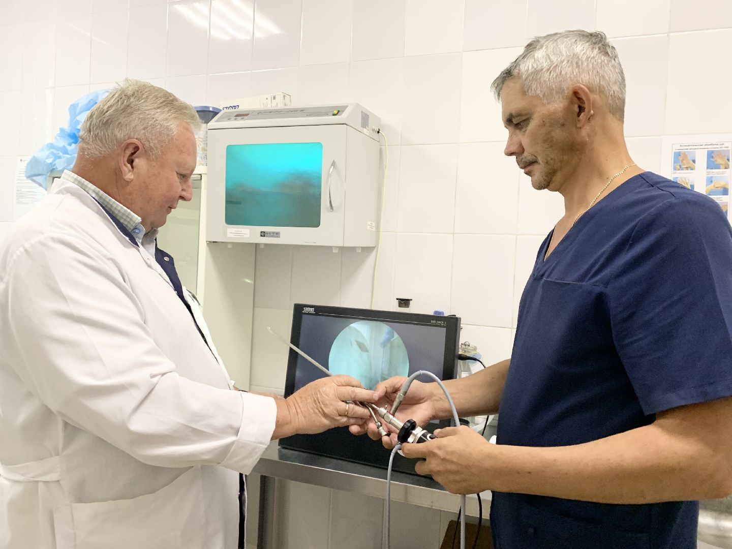 Балашиха, Подмосковье, балашихинская больница, цистоскоп, новое медоборудование,