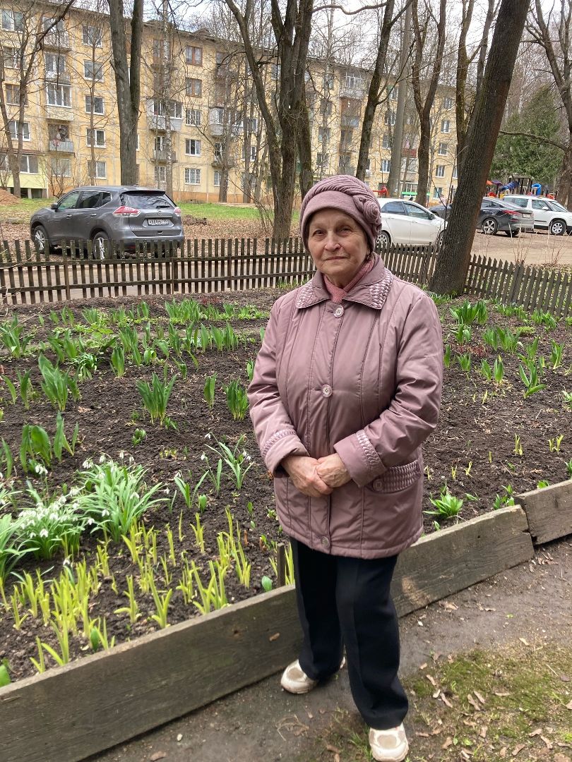Солнечногорск, перемены, цветы, весна, пенсионерка