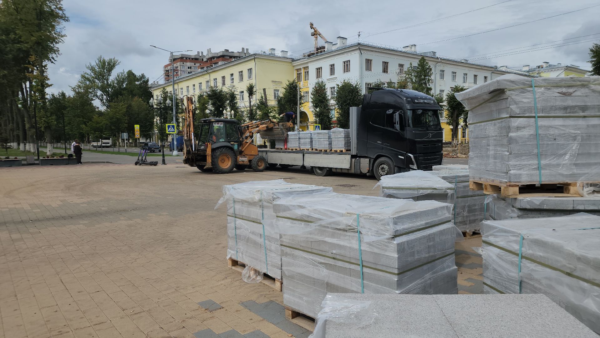 ступино, капитальный ремонт ДК Ступино, благоустойство,