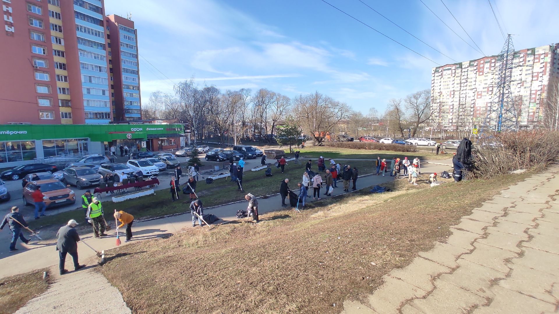 Лобня, субботник, мусор, ЖКХ