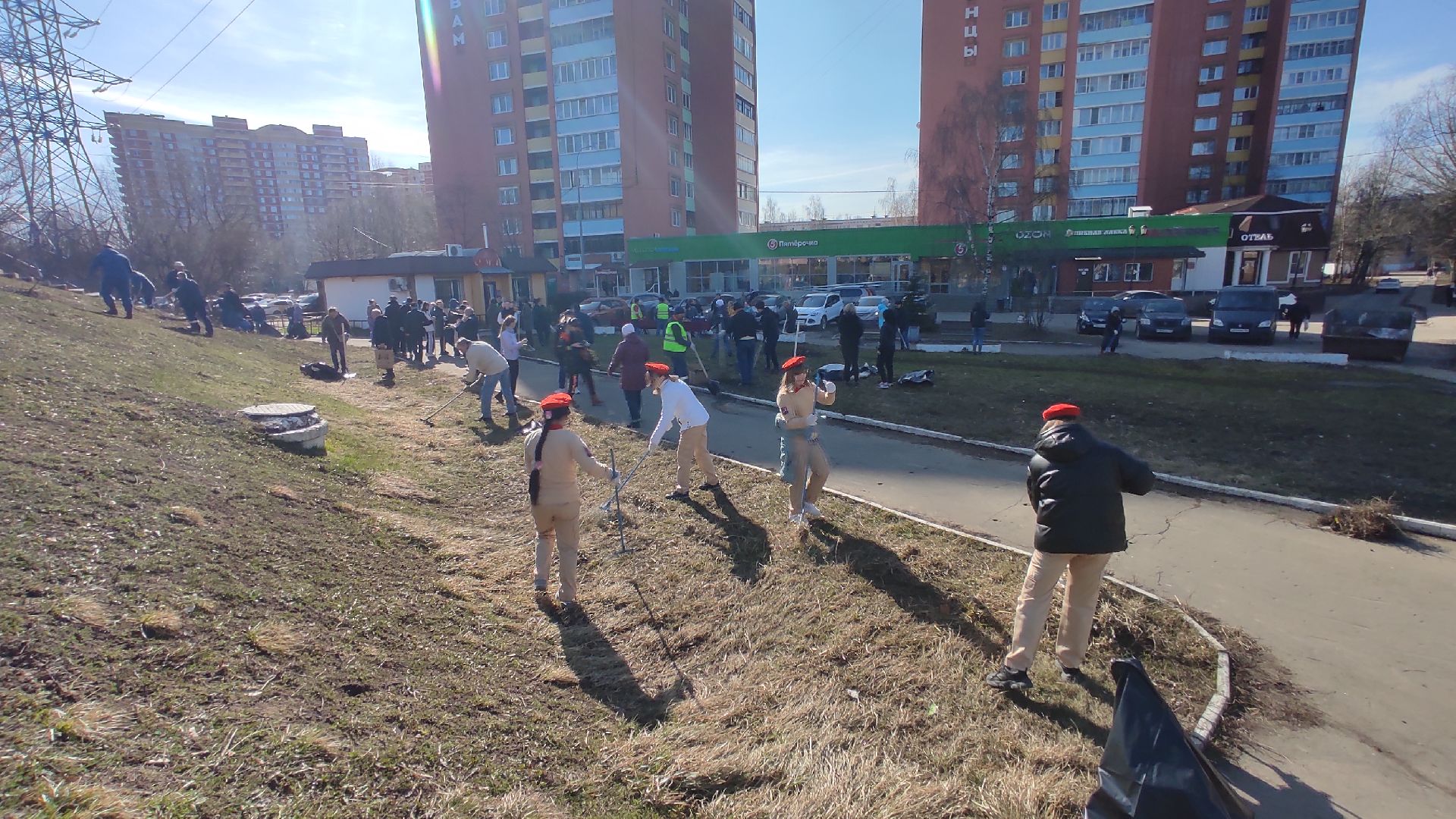 Лобня, субботник, мусор, ЖКХ