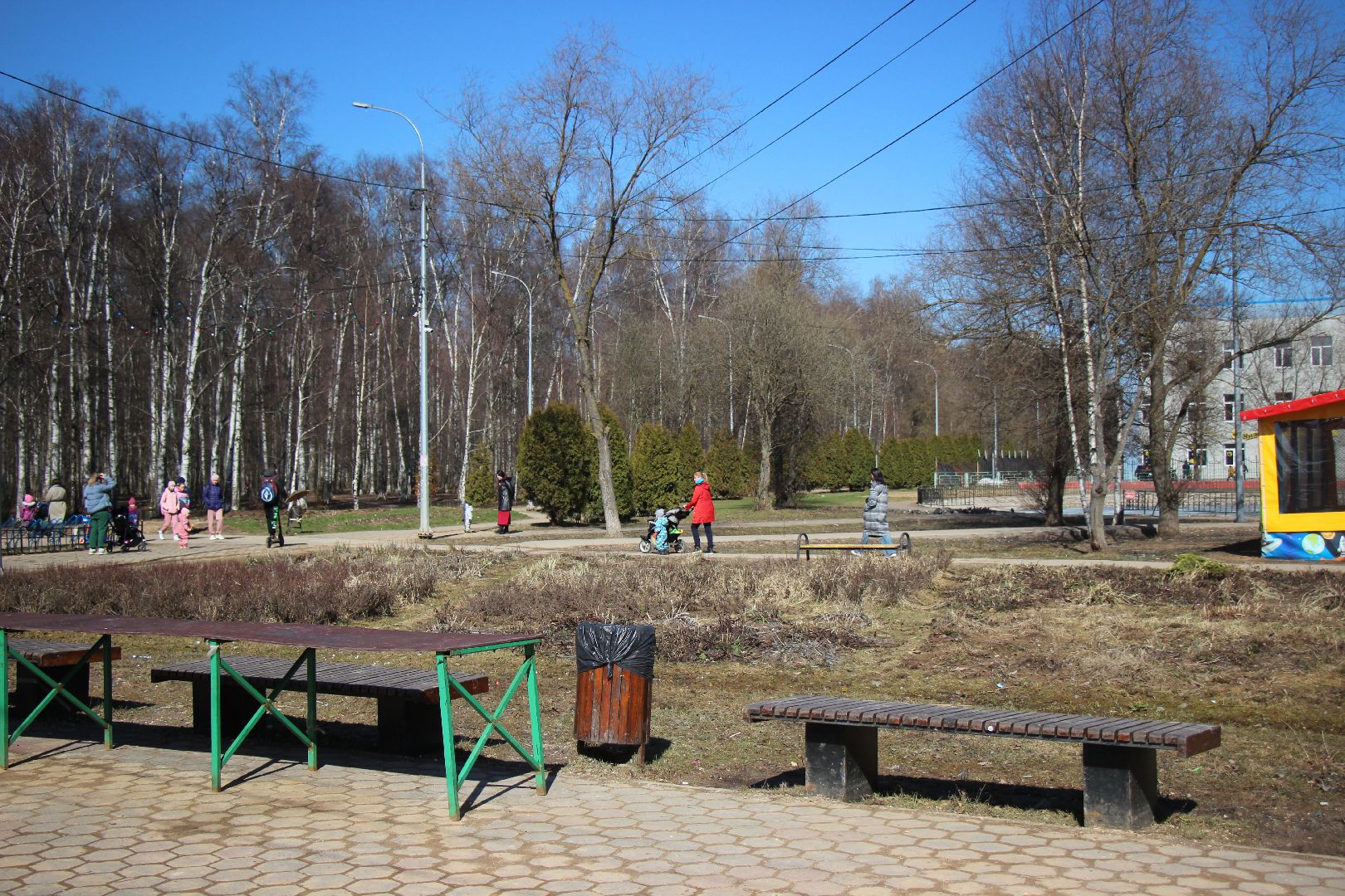 Лобня, благоустройство, парк