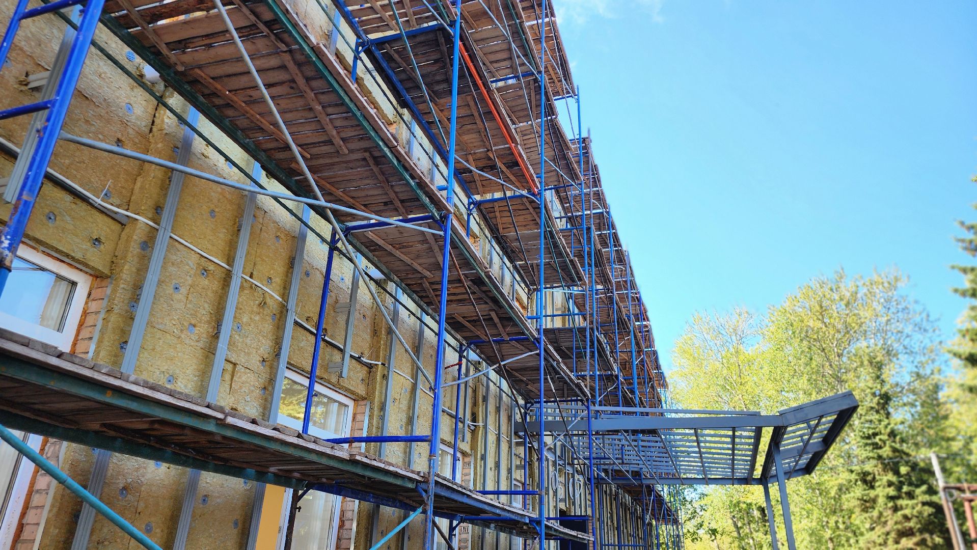 школа искусств Растуново, капитальный ремонт здания, Домодедово,