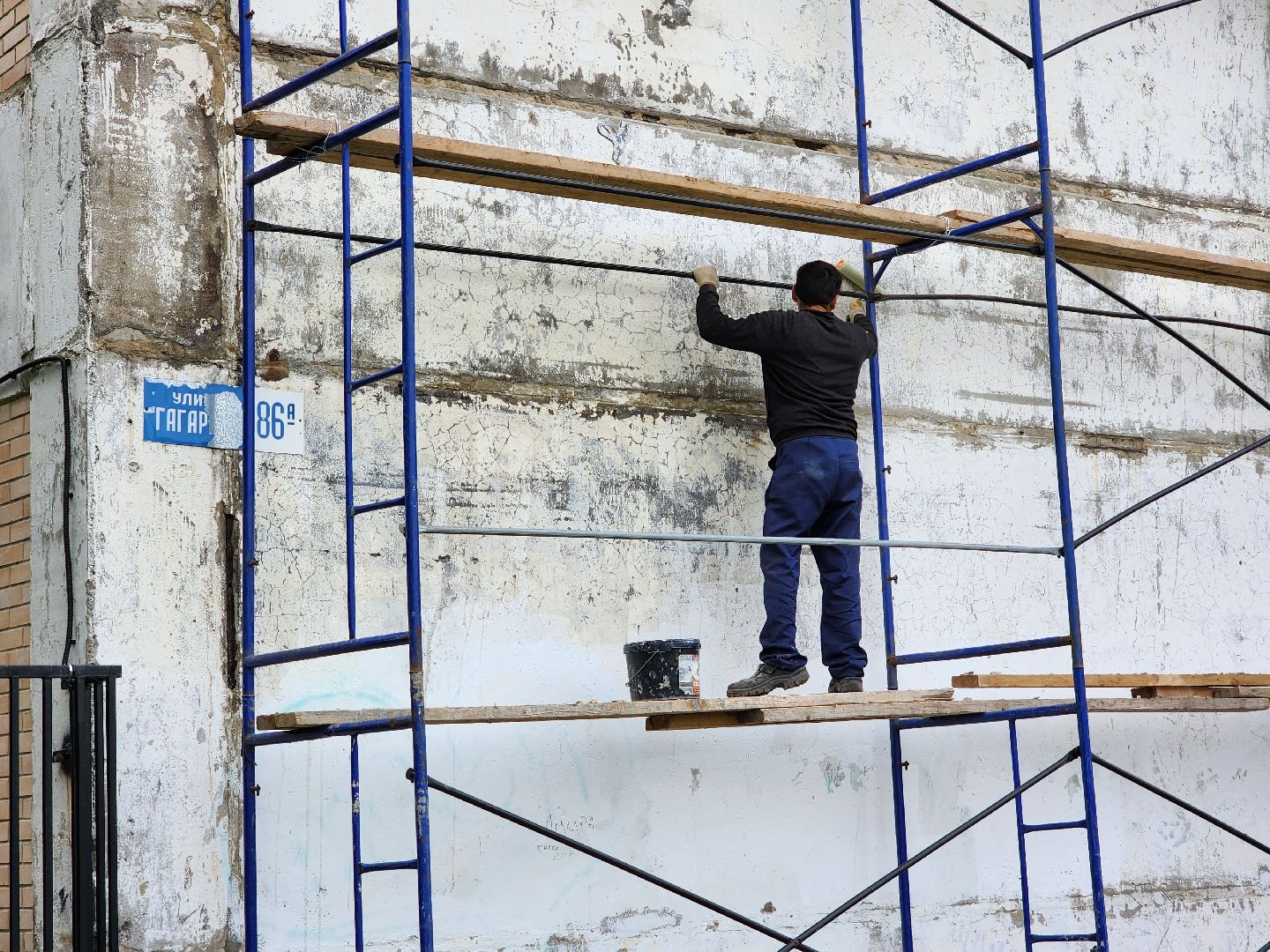 Чехов, школа 8, ремонт фасада, утепление, гидроизоляция, муниципальная программа Образование,герметизация швов,