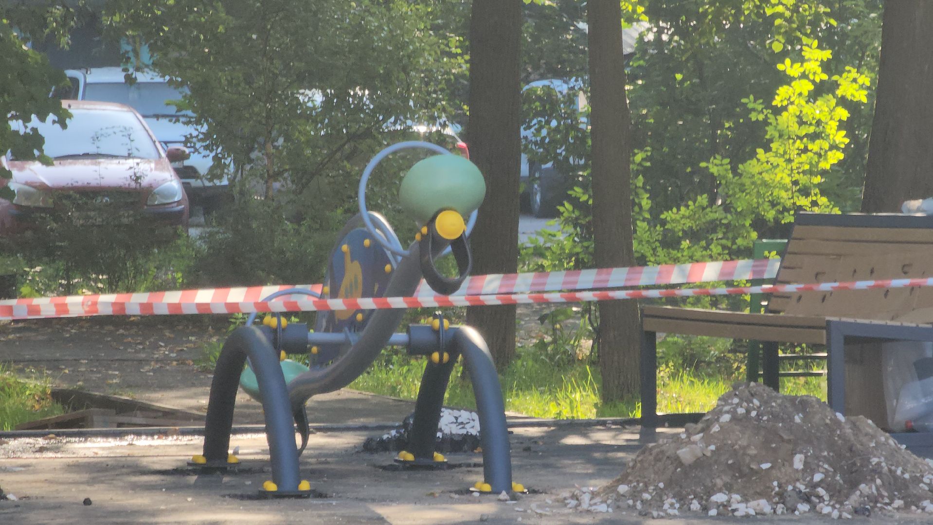 Павловский Посад, Городской округ Павловский Посад, Детская площадка, Модернизация, дети,Двор,