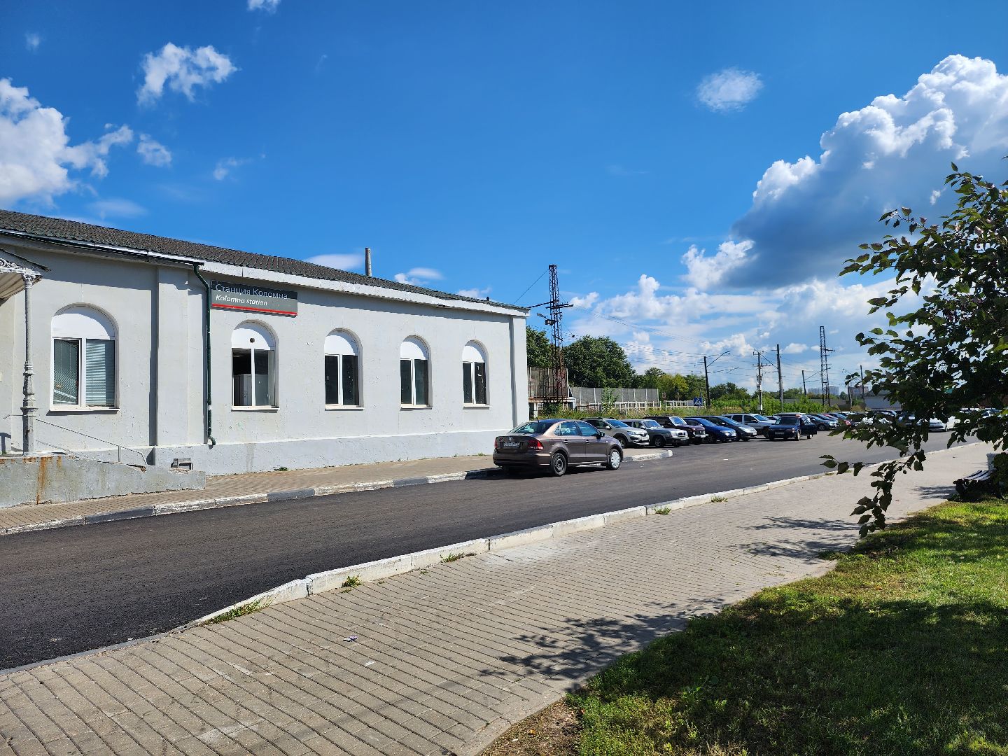 Коломна, дорожный ремонт, парковка, новый асфальт,