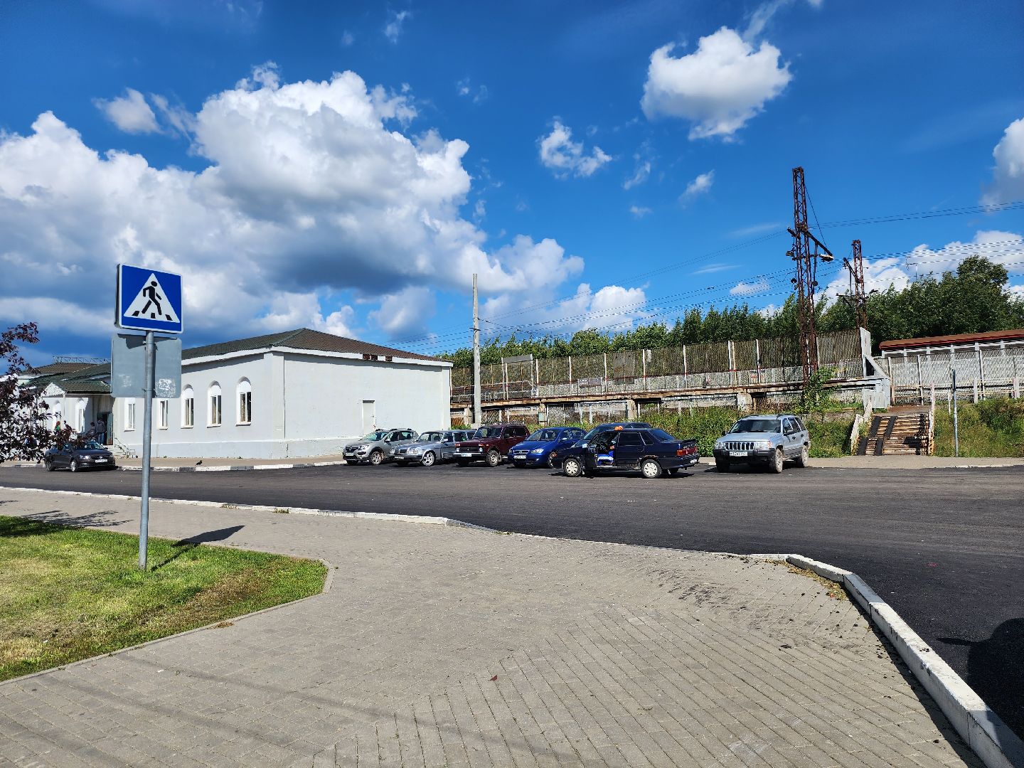 Коломна, дорожный ремонт, парковка, новый асфальт,