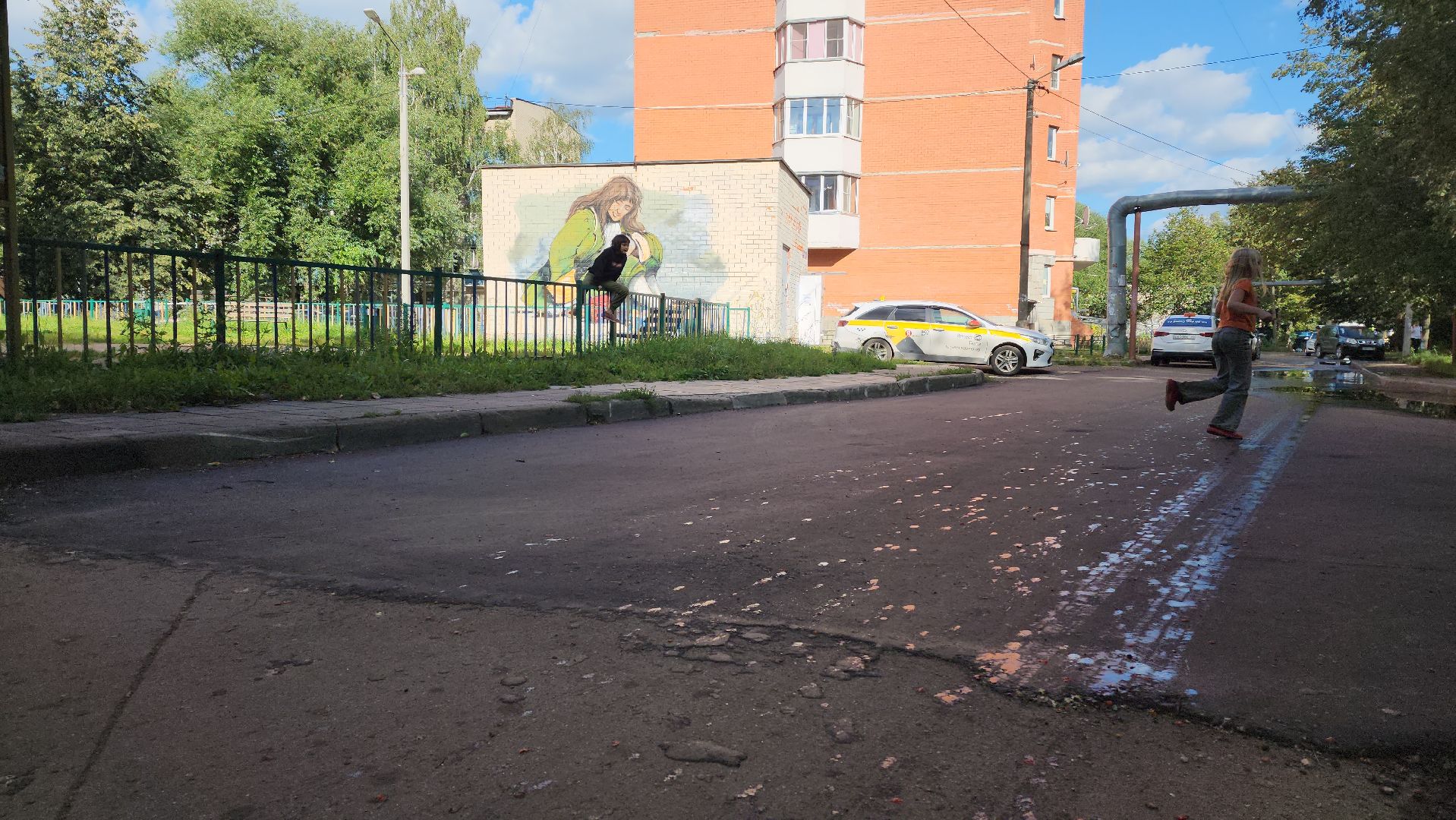 Дороги, ямочный ремонт дорог, Лобня,