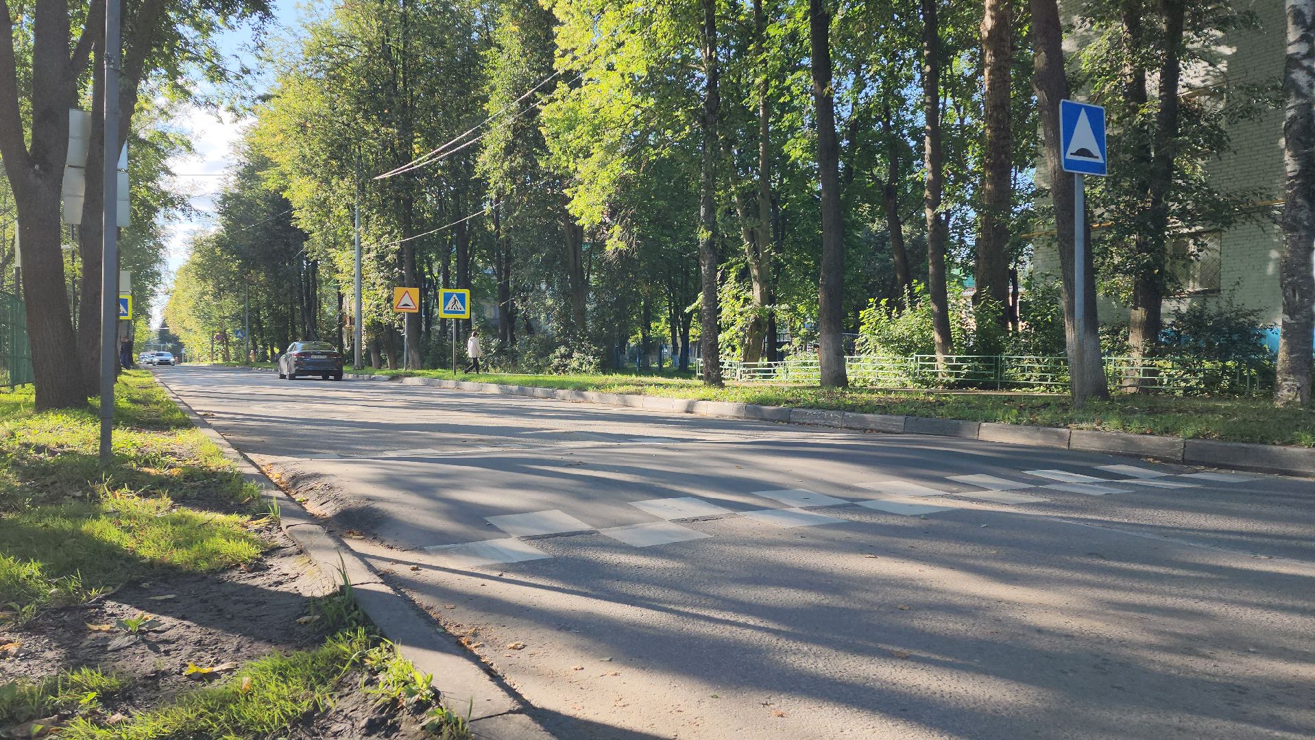 Школа, Учебный год, Лобня, пешеходные переходы,