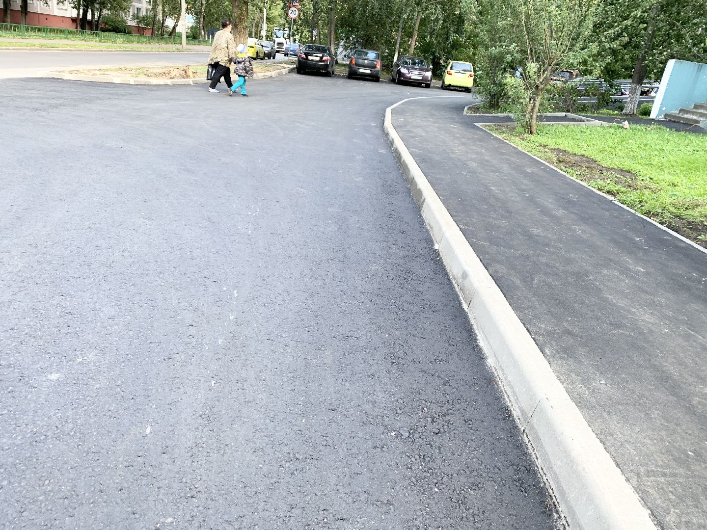 Балашиха, Подмосковье, благоустройство дворов, асфальтирование дворов дорог,