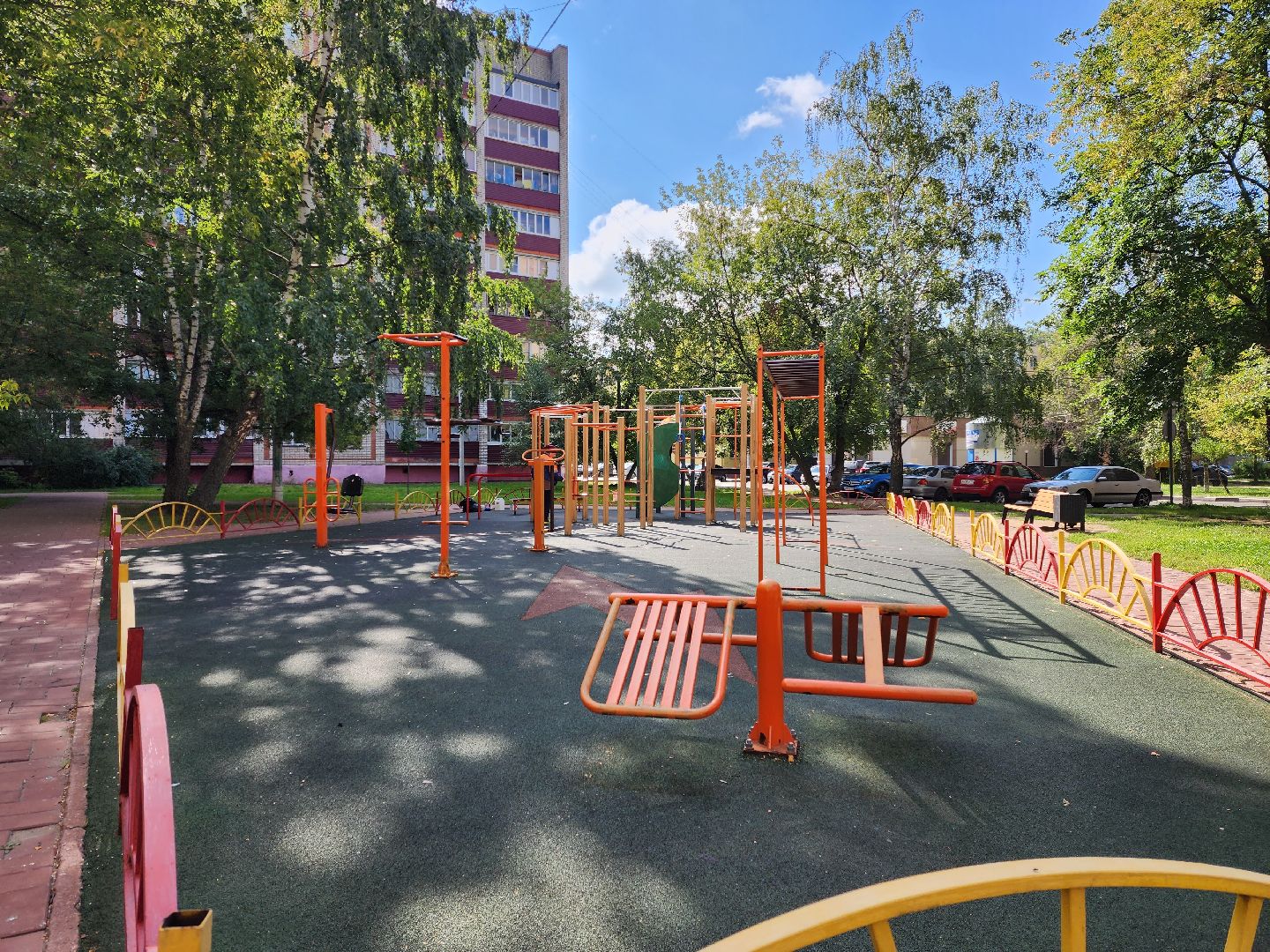раменское, благоустройство, содержание дворовых территорий, покраска детских игровых площадок,