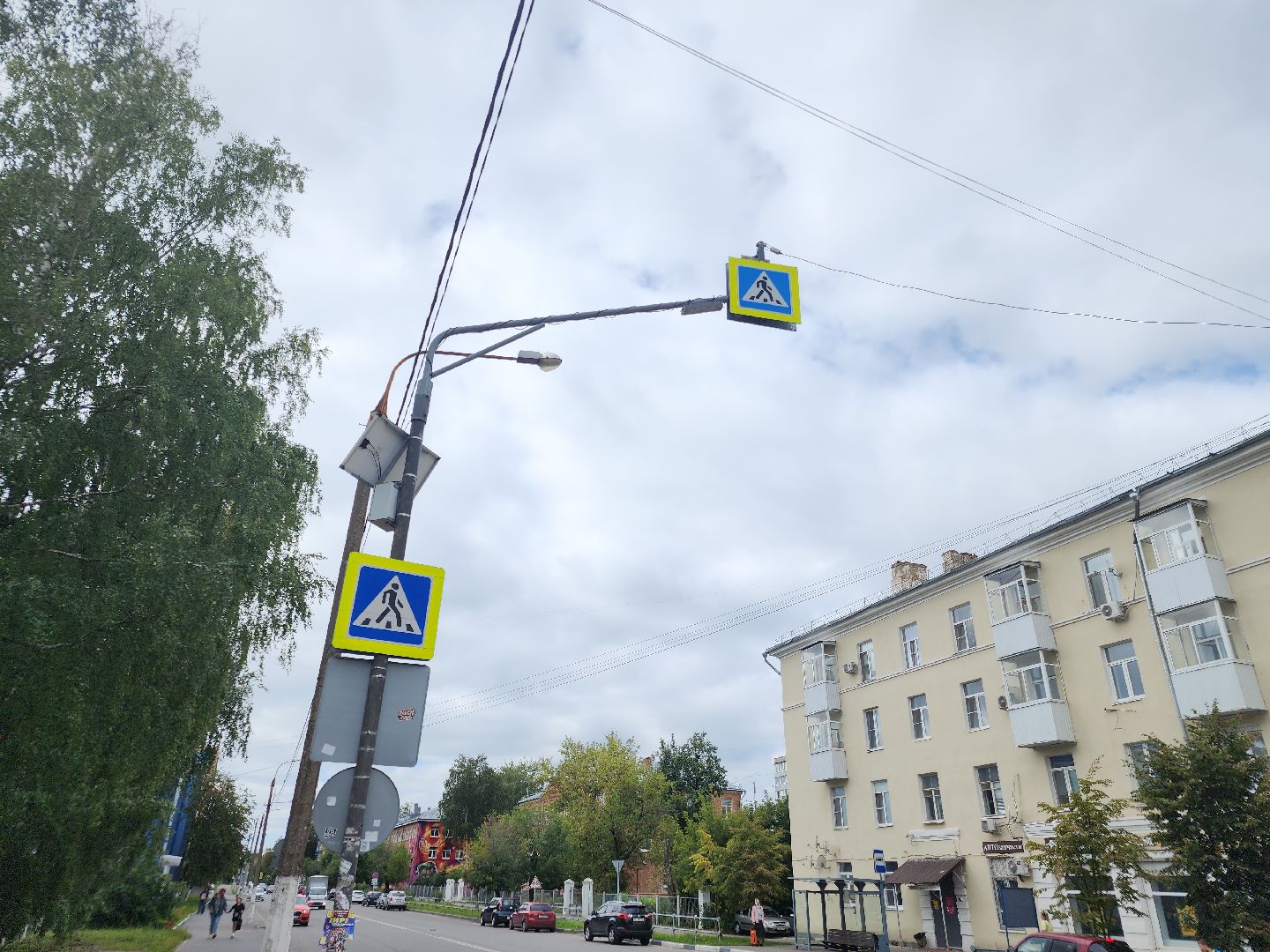 пешеходный переход, орехово зуево, безопасное движение,