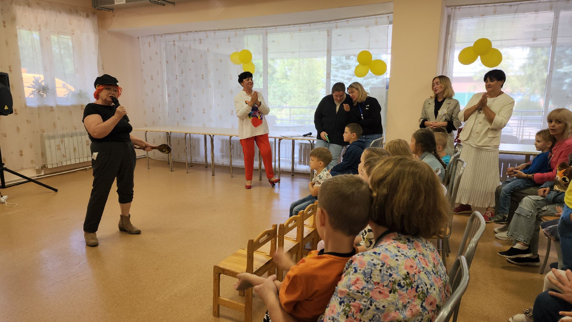 ивантеевка, медовый спас, театральная студия, дети, дети с овз, спектакль, песни, центр социального обслуживания,