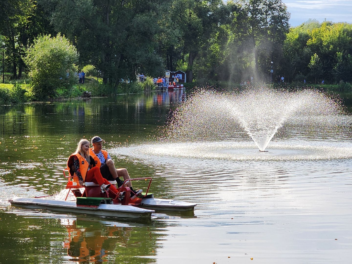 Чехов, городской парк, прокат катамаранов, прокат лодок, лучшие места Подмосковья, минкульт мо,