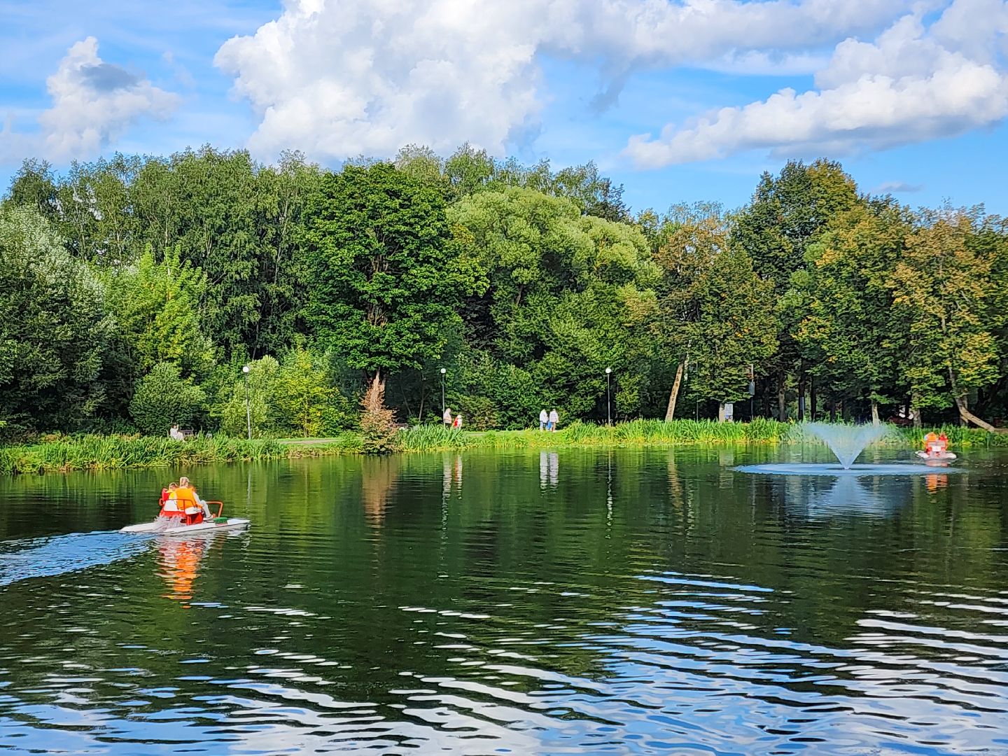 Чехов, городской парк, прокат катамаранов, прокат лодок, лучшие места Подмосковья, минкульт мо,